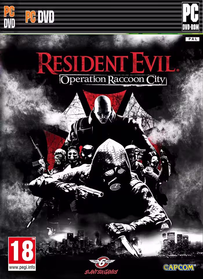بازی کامپیوتر resident evil operation raccoon city