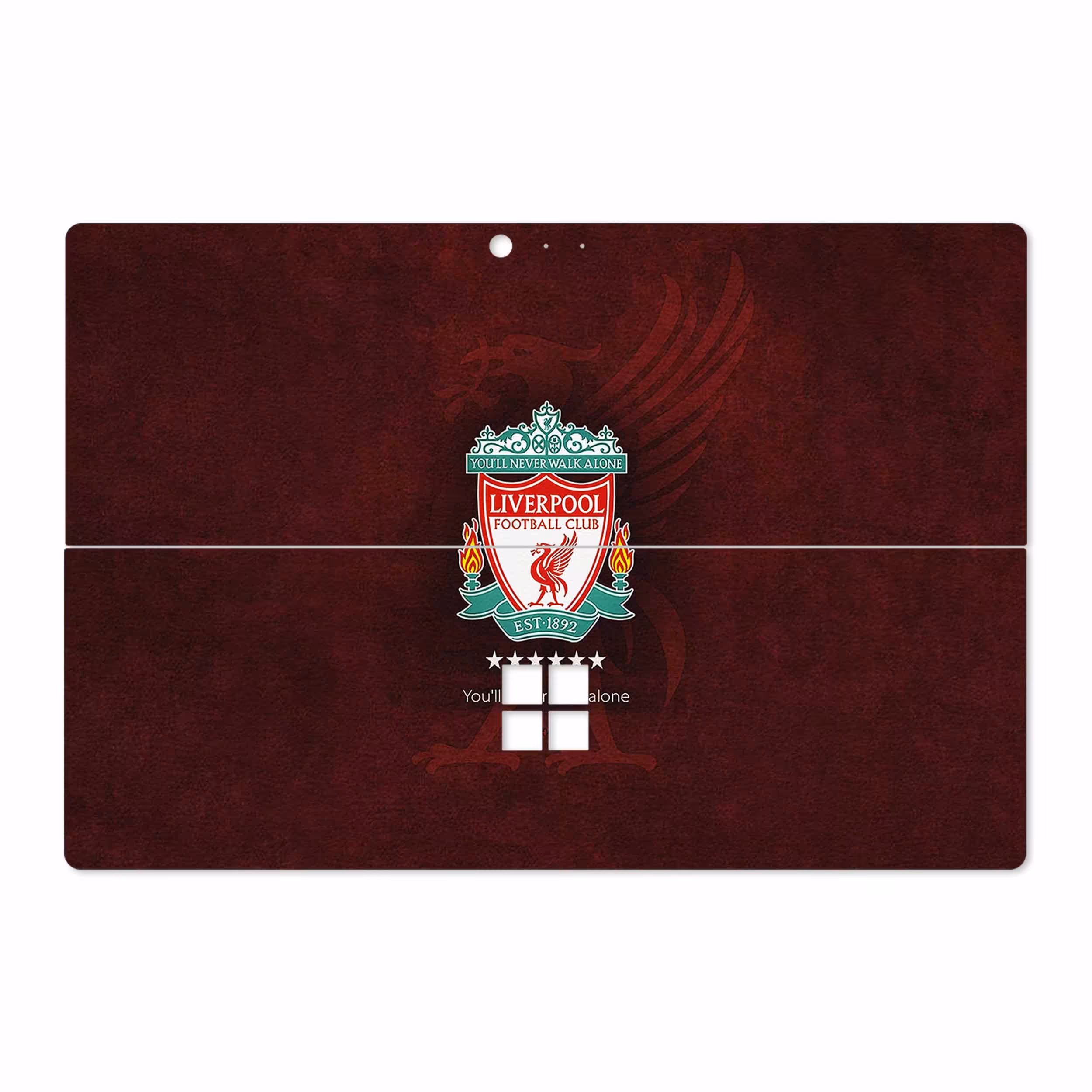 برچسب پوششی ماهوت مدل Liverpool مناسب برای تبلت مایکروسافت Surface Pro 4 2015