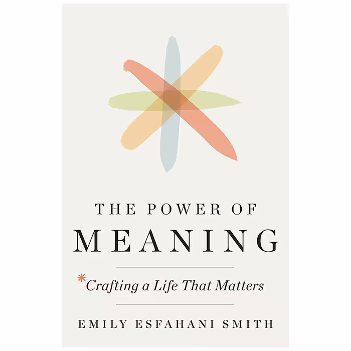 کتاب The Power of Meaning اثر Emily Esfahani Smith انتشارات Crown