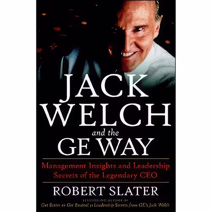 کتاب Jack Welch &amp; The G.E. Way اثر Robert Slater انتشارات McGraw-Hill