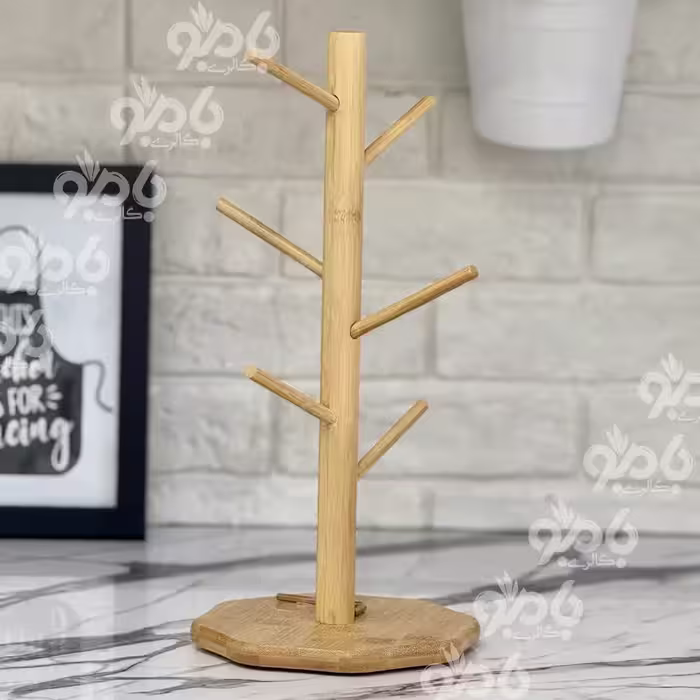 استند آویز لیوان بامبو 600/142 گل