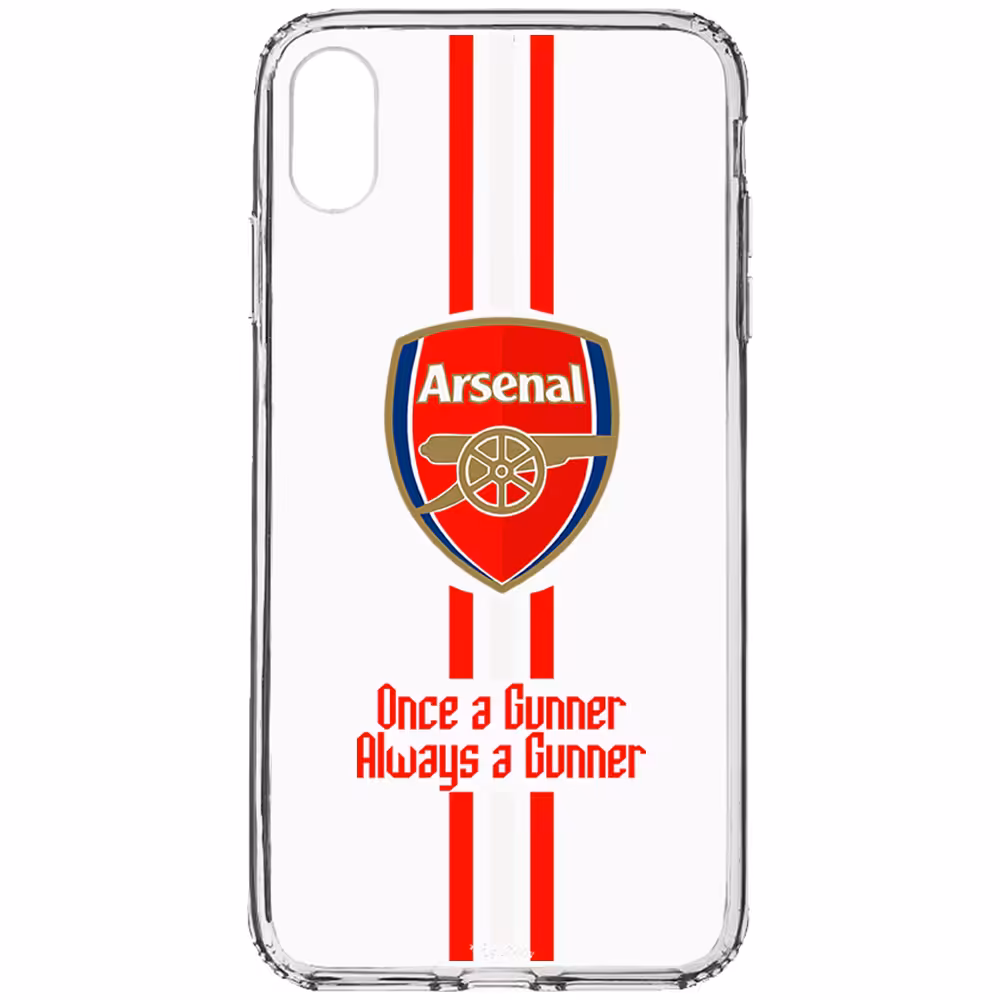 کاور طرح Arsenal مناسب برای گوشی موبایل اپل iPhone X / XS 