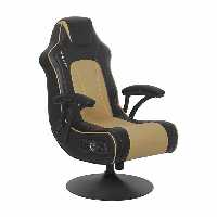 خرید صندلی گیمینگ ایکس راکر طلایی NEW! Torque  21 Dual Gaming Chair - Gold با بهترین قیمت
