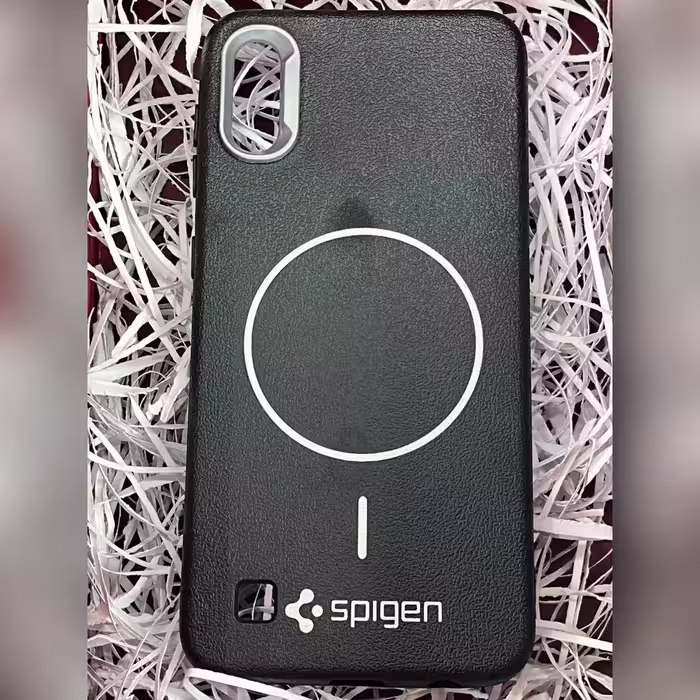گارد چرمی مگسیف spigen برای سامسونگ samsung A10 - امین 24 امانت دار اعتماد شما