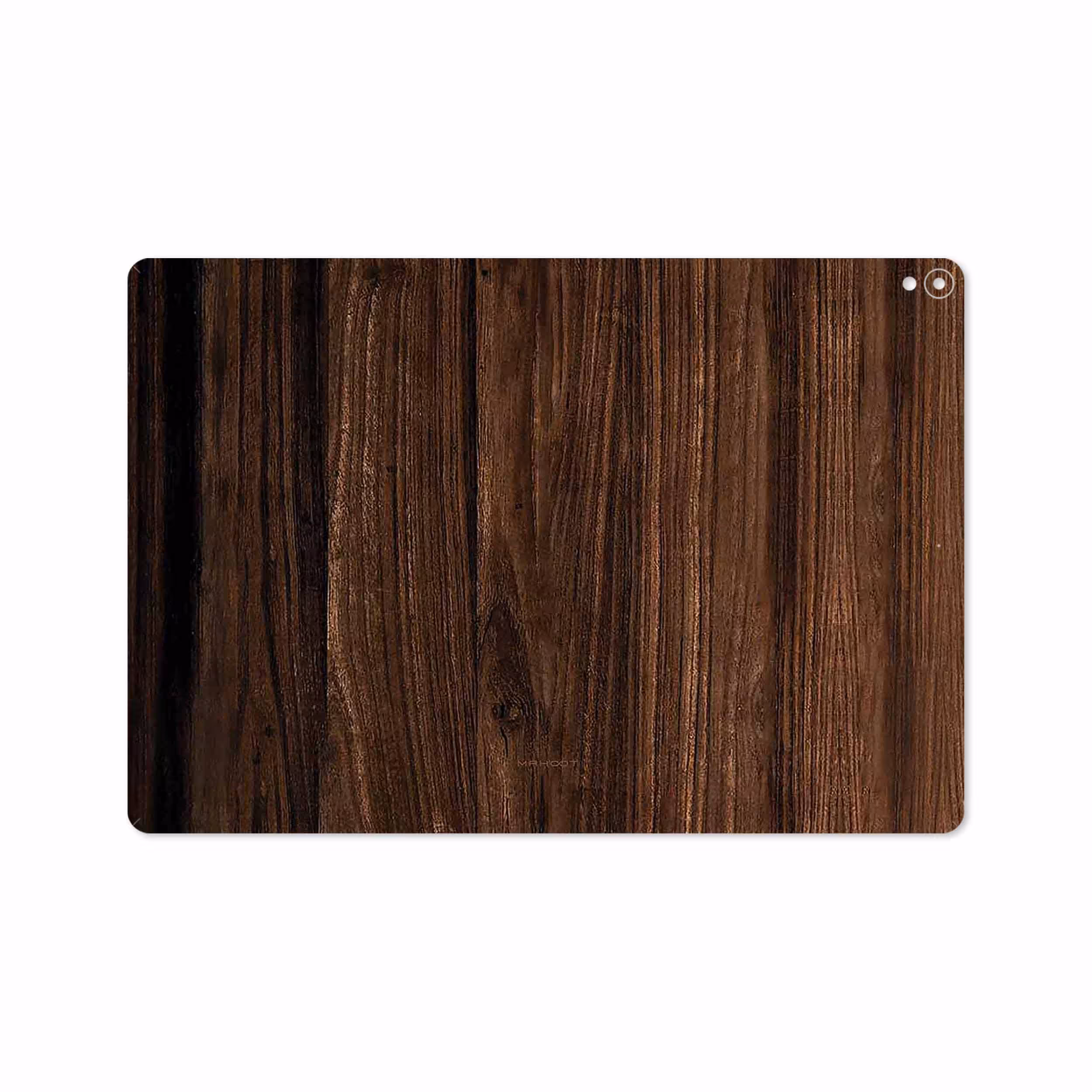 برچسب پوششی ماهوت مدل Dark Walnut Wood مناسب برای تبلت اپل iPad Pro 10.5 2017 A1701