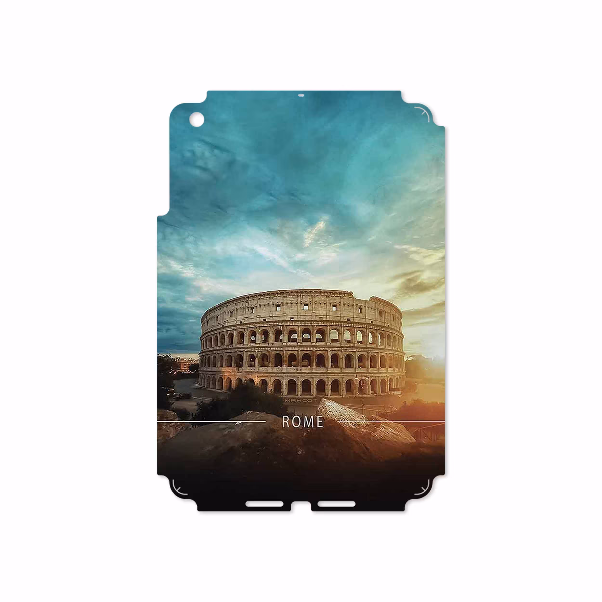 برچسب پوششی ماهوت مدل Rome City مناسب برای تبلت اپل iPad mini 2012 A1455