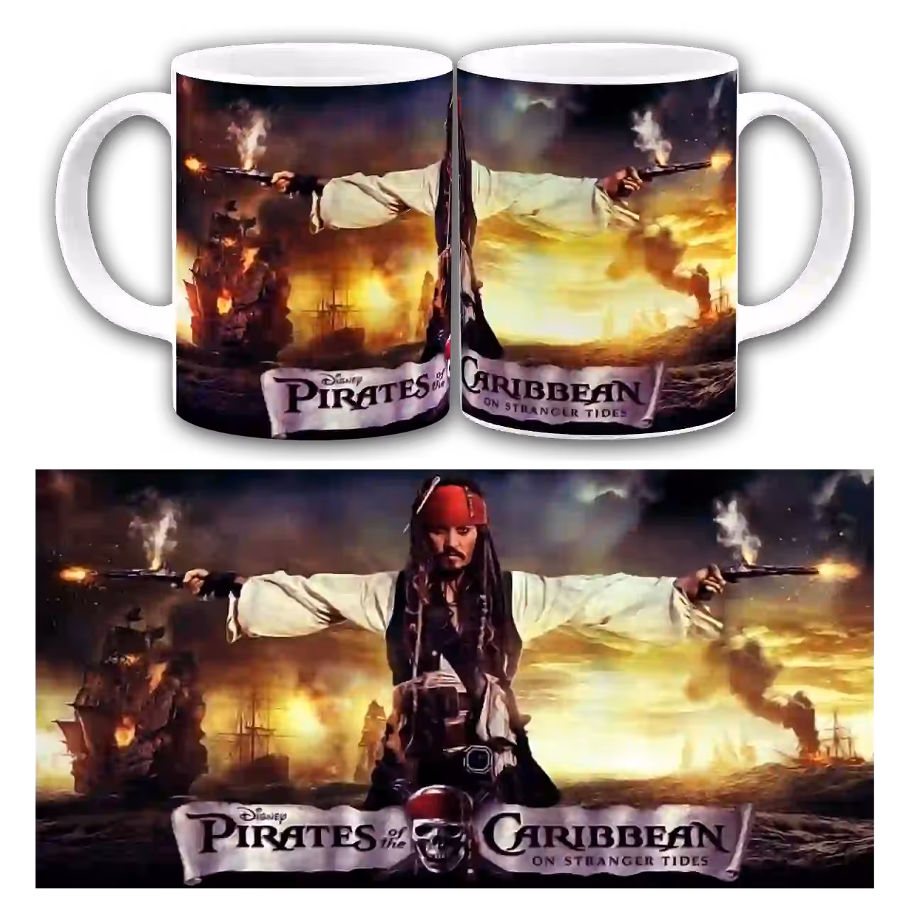 ماگ PIRATES of the CARIBBEAN  مدل  L10