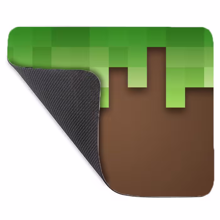 ماوس پد مدل L11 طرح بازی Minecraft