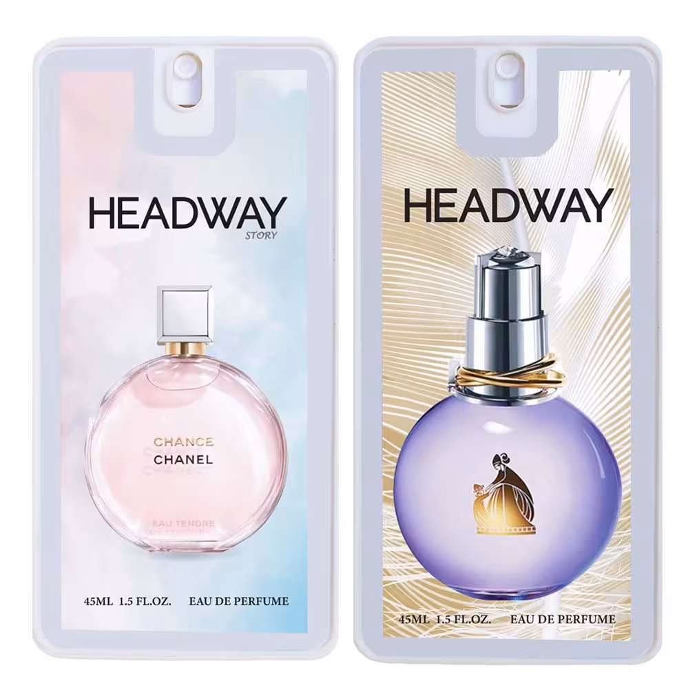 عطر جیبی زنانه هدوی مدل اکلت و چنس شنل حجم 45 میلی لیتر مجموعه 2 عددی