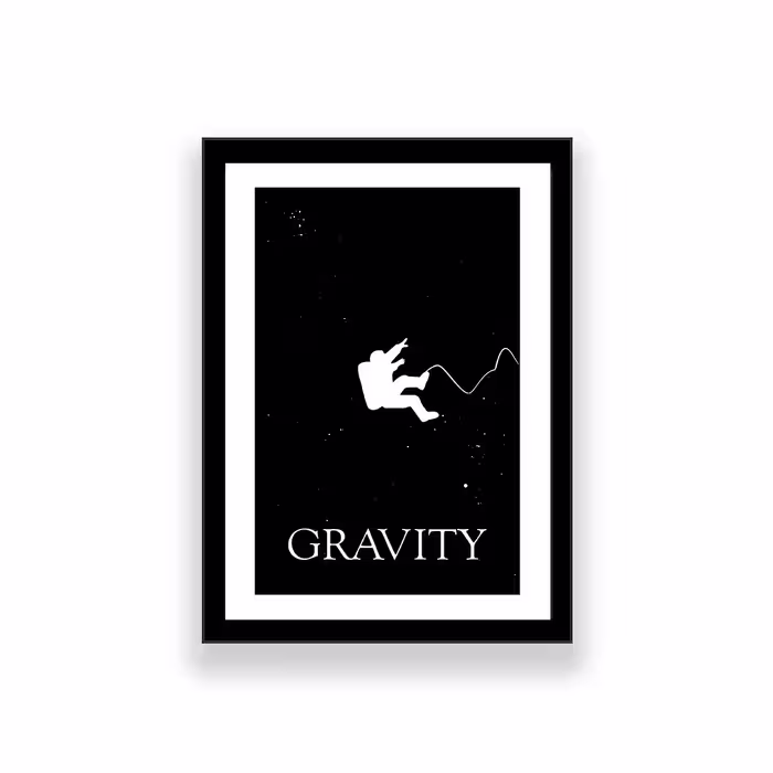 تابلو طرح فیلم gravity 