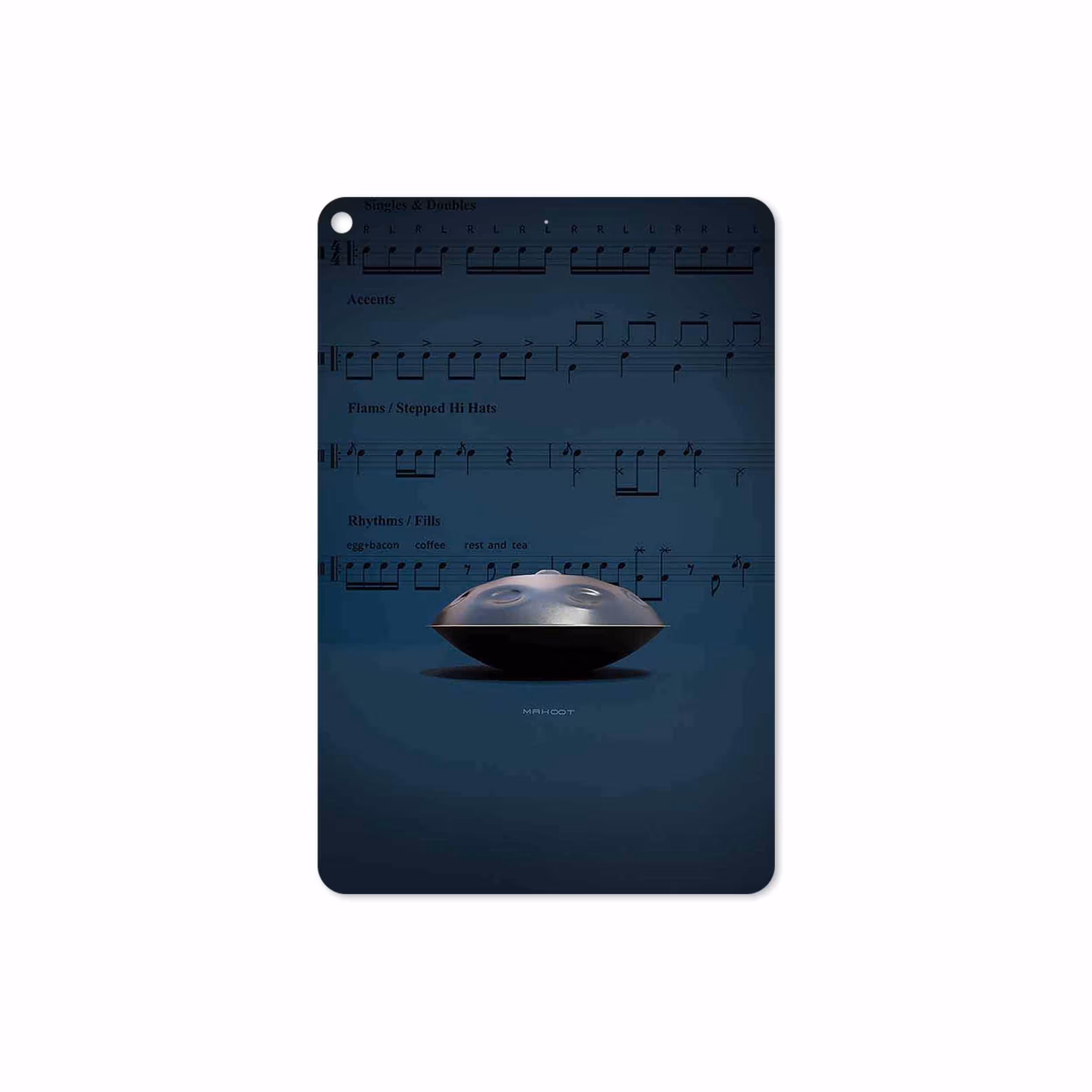 برچسب پوششی ماهوت مدل Hang Instrument مناسب برای تبلت اپل iPad mini (GEN 5) 2019 A2125
