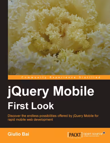 خرید و دانلود نسخه کامل کتاب jQuery Mobile First Look