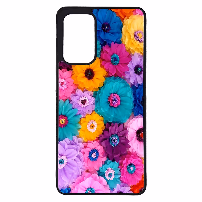 کاور طرح گل کد G-021 مناسب برای گوشی موبایل سامسونگ Galaxy A72 / A72 5G | دیجی قاب دونی