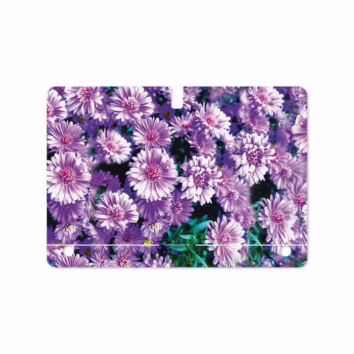 برچسب پوششی ماهوت مدل Purple-Flower مناسب برای تبلت سامسونگ Galaxy Tab S 10.5 2014 T800