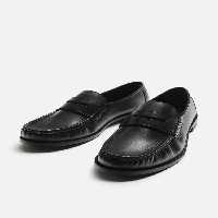 کفش لوفر مردانه زارا LEATHER PENNY STRAP LOAFERS | تهران زارا TehranZara