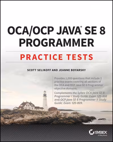 خرید و دانلود نسخه کامل کتاب OCA / OCP Java SE 8 Programmer Practice Tests