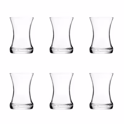 استکان مدل DILMAH بسته 6 عددی
