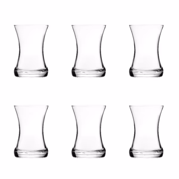 استکان مدل DILMAH بسته 6 عددی