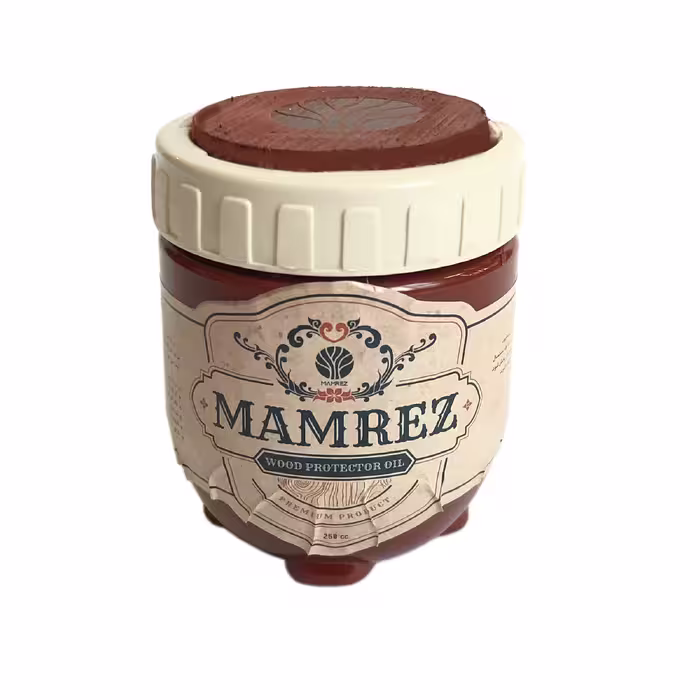 روغن گیاهی چوب ممرز کد Mahgony 01 حجم 250 میلی لیتر