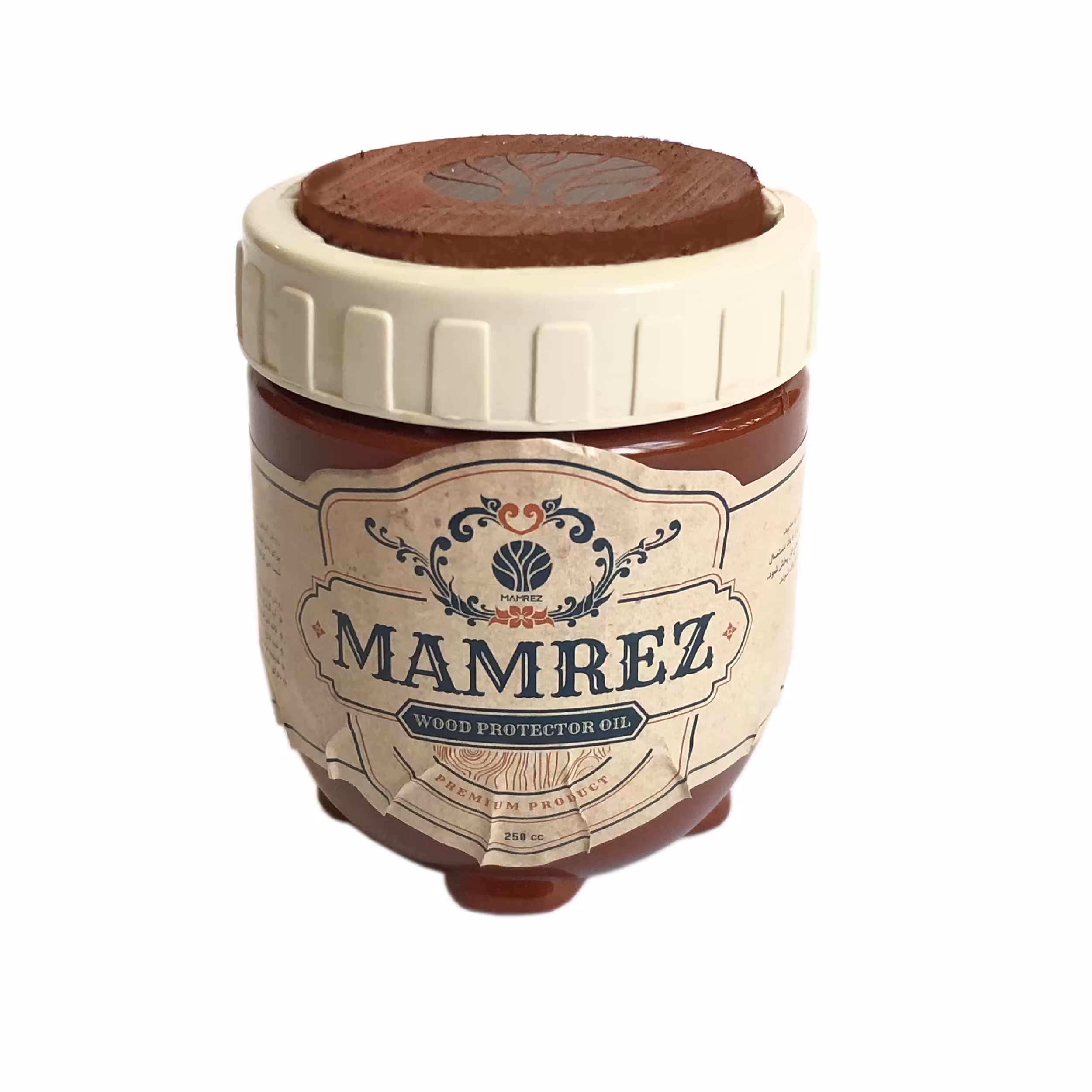 روغن گیاهی چوب ممرز کد Mahgony 01 حجم 250 میلی لیتر