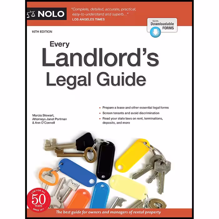 کتاب زبان اصلی Every Landlords Legal Guide انتشارات NOLO