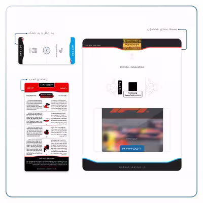 برچسب پوششی ماهوت مدل Formula One مناسب برای تبلت سامسونگ Galaxy Tab A 8.0 2019 T290