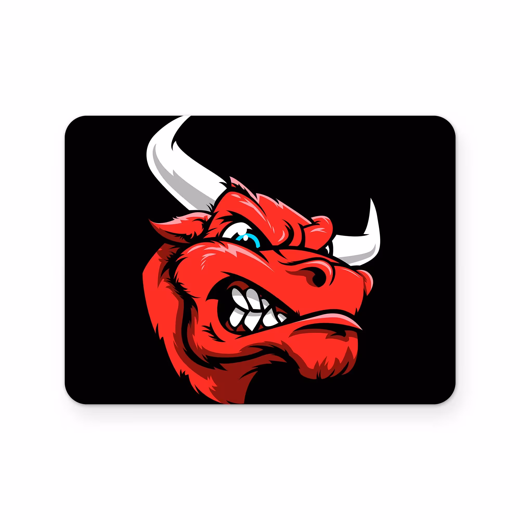برچسب تاچ پد دسته پلی استیشن 4 ونسونی طرح Angry Red Bull Head