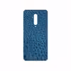 برچسب پوششی ماهوت مدل Blue-Crocodile-Leather مناسب برای گوشی موبایل وان پلاس 7T Pro