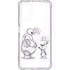 کاور طرح Olaf &amp; Baymax مناسب برای گوشی موبایل شیائومی Poco M3