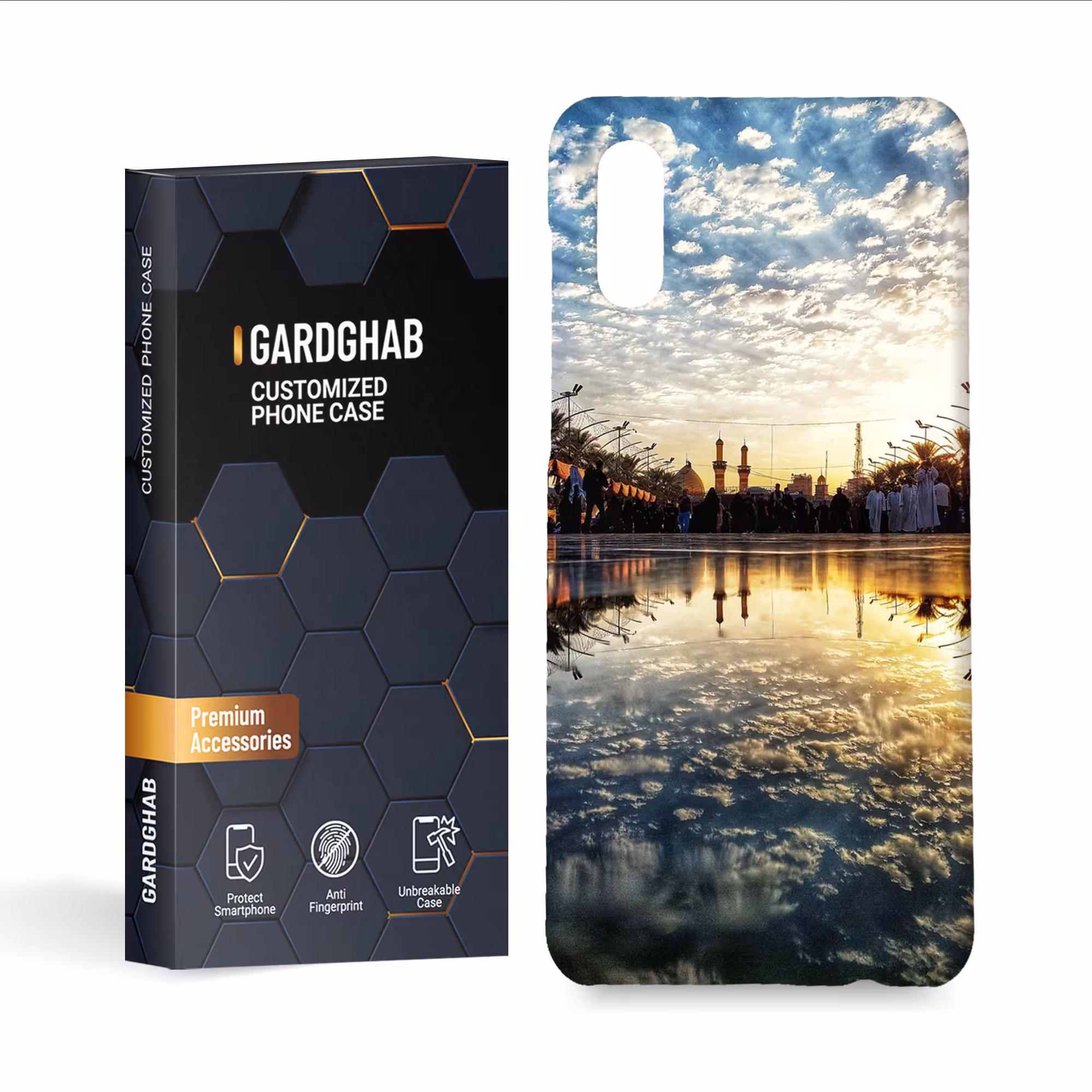 کاور گارد قاب مدل مذهبی مناسب برای گوشی موبایل سامسونگ galaxy a02