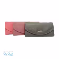 کیف پول زنانه چرم مصنوعی هلالی MD