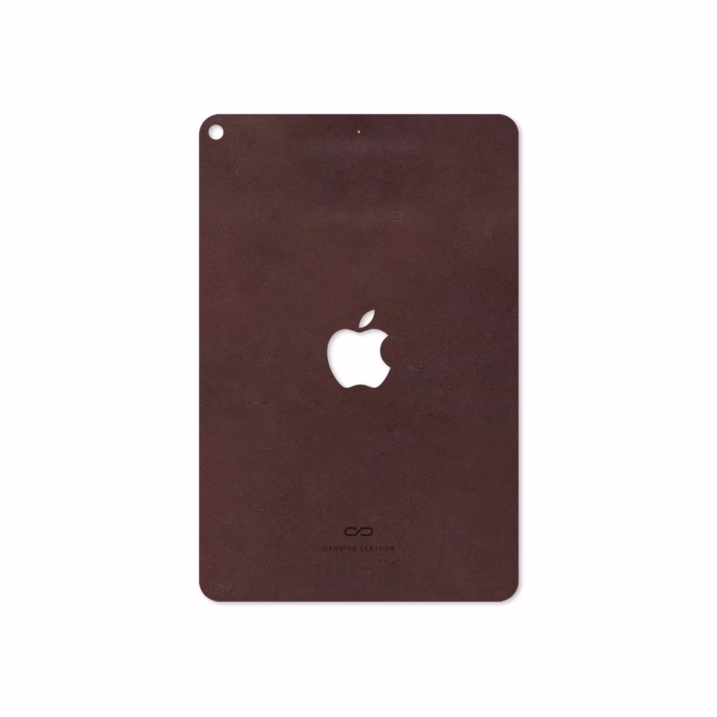 برچسب پوششی ماهوت مدل Matte-Dark-Brown-Leather مناسب برای تبلت اپل iPad mini (GEN 5) 2019 A2125