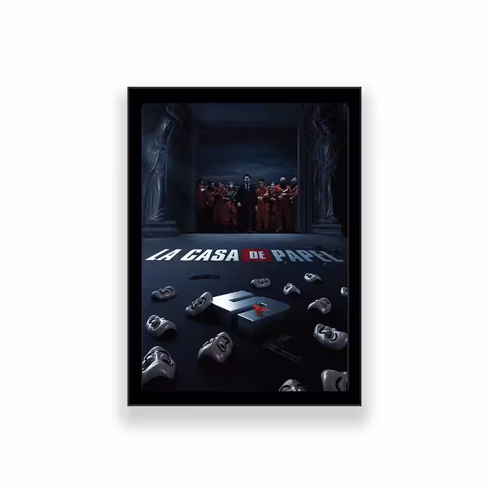 تابلو طرح سریال money heist