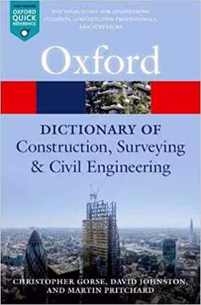 󾕇 دانلود کتاب A Dictionary Of Construction, Surveying, And Civil Engineering, 2nd ed, 2020 - دانلود کتاب های دانشگاهی