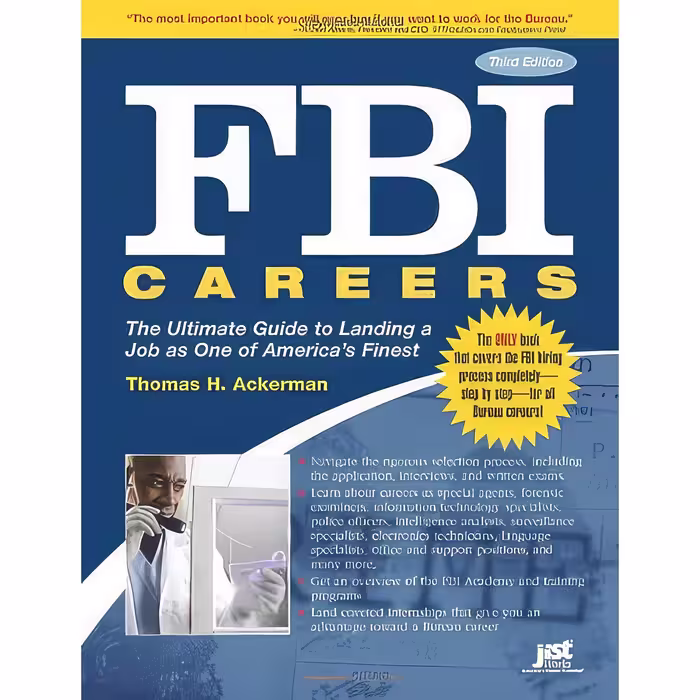 کتاب FBI Careers اثر Thomas H. Ackerman انتشارات Jist Works