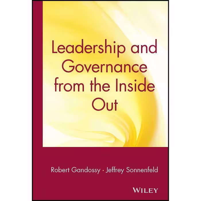 کتاب زبان اصلی Leadership and Governance from the Inside Out