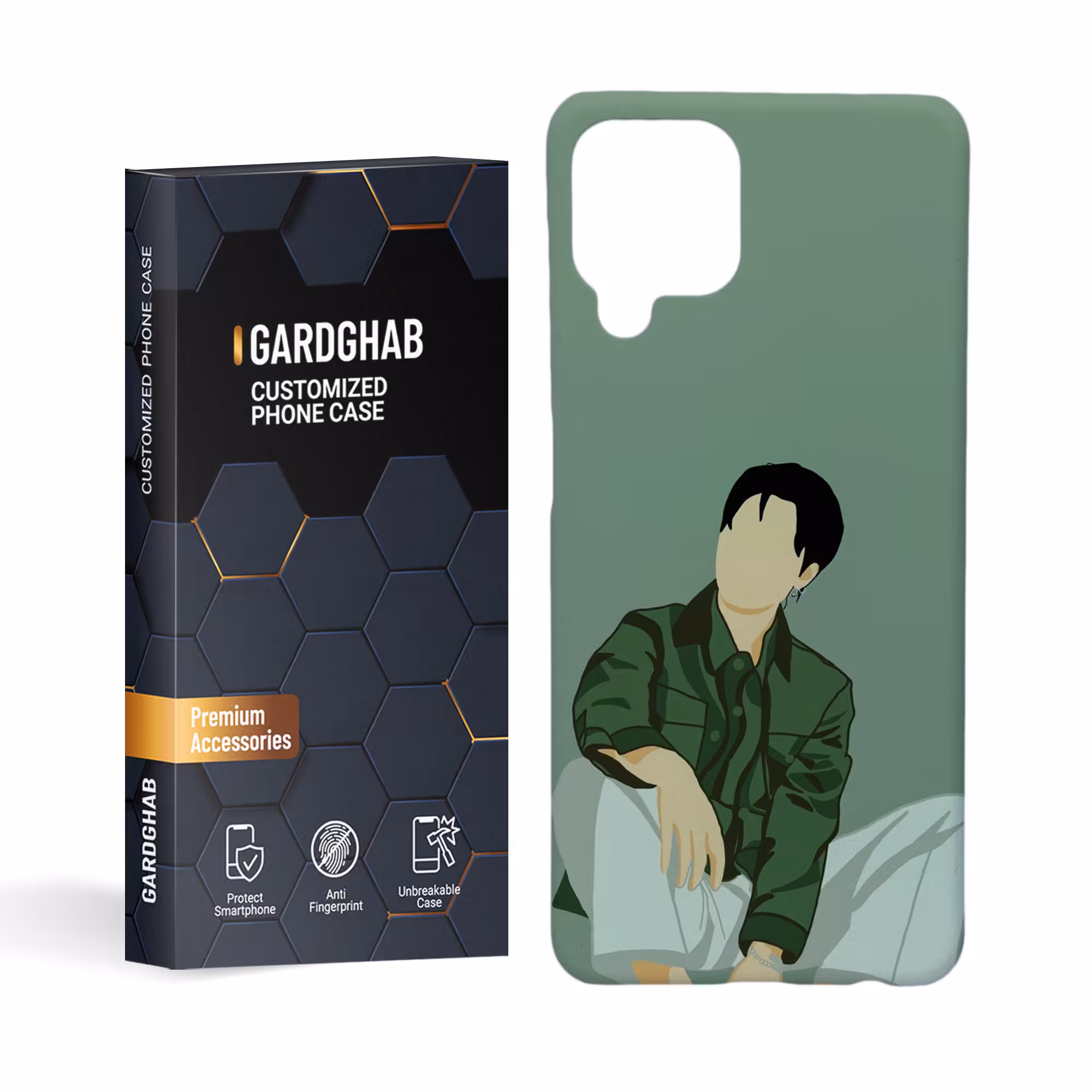 کاور گارد قاب مدل پسرانه مناسب برای گوشی موبایل سامسونگ galaxy a22 4g