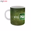 ماگ طرح مینا مدل مندلیف