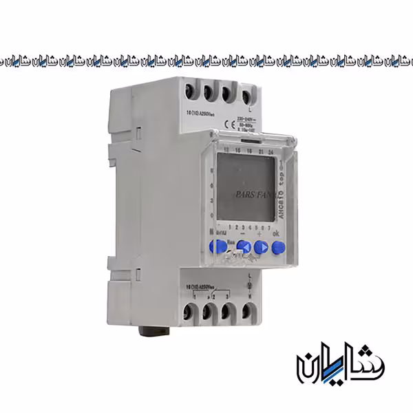 تایمر ذخیره دار دیجیتالی دو کاناله پارس فانال مدل PFTD-812