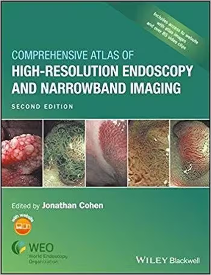 Comprehensive Atlas of High-Resolution Endoscopy and Narrowband Imaging 2nd Edition 2017 - PDF VIDEOS ppts 3.4 gb - کتاب پزشکی بهار