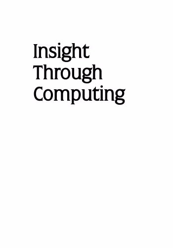 خرید و دانلود نسخه کامل کتاب Insight through computing: a MATLAB introduction to computational science and engineering