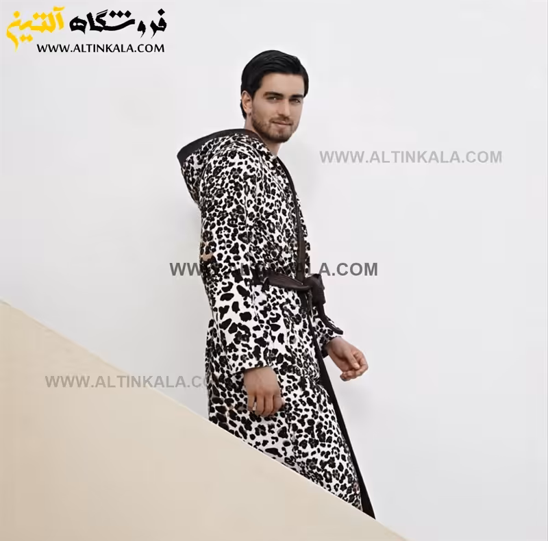 حوله تنپوش رزیتکس مدل لئوپارد سفید سایز 125