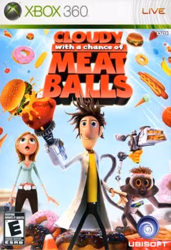 بازی ایکس باکس 360 Cloudy With A Chance Of Meatballs