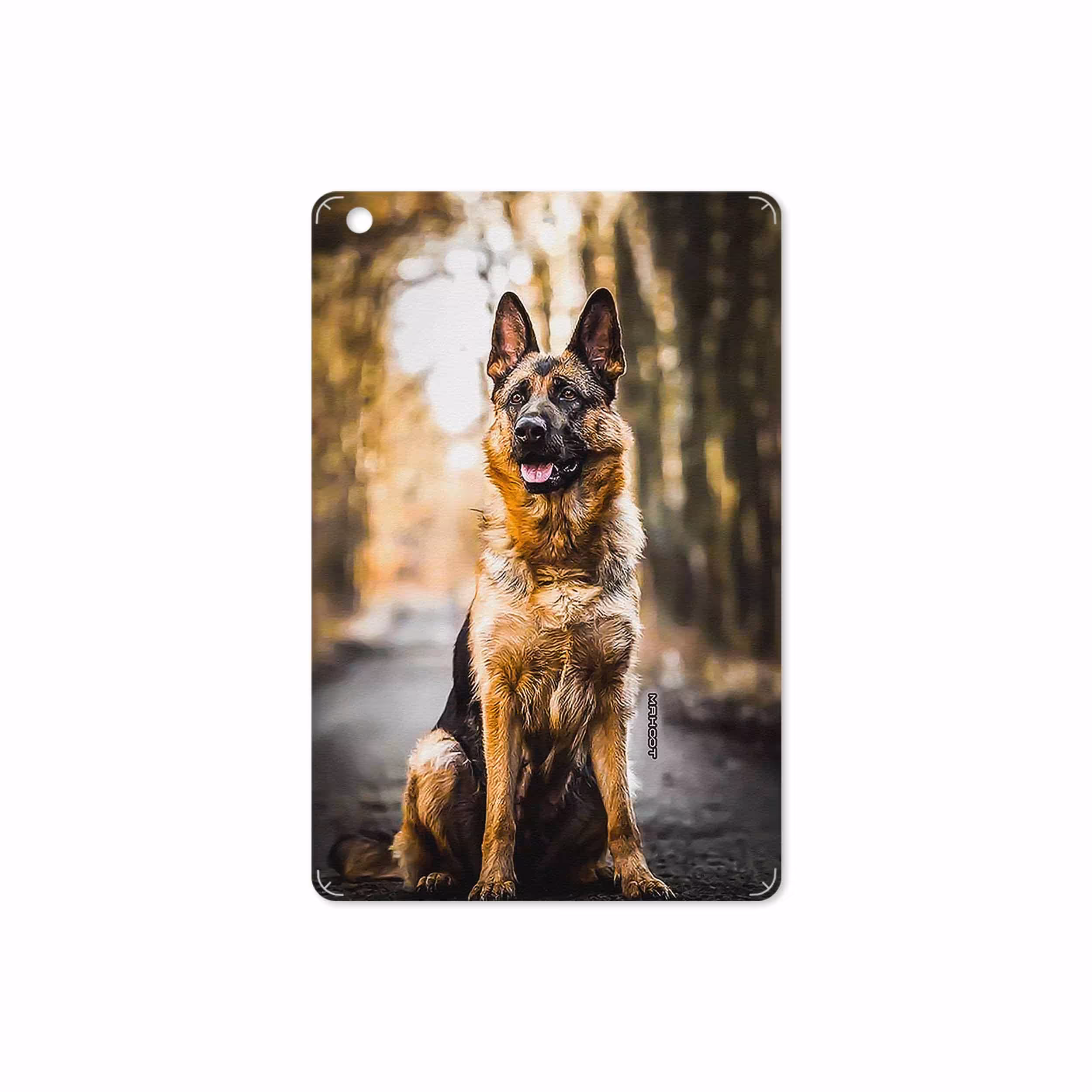 برچسب پوششی ماهوت مدل Dog-1 مناسب برای تبلت اپل iPad mini 2 2013 A1491
