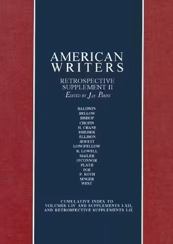 خرید و دانلود نسخه کامل کتاب AMERICAN WRITERS, Retrospective Supplement II