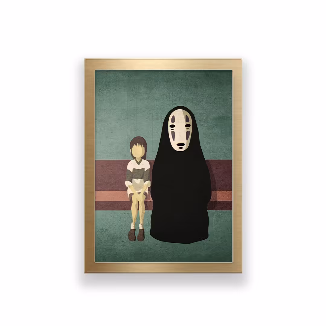 تابلو طرح انیمه Spirited Away