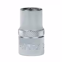 سری بکس کوتاه درایو یک دوم شش پر سفید سایز 16 مسترتولز 