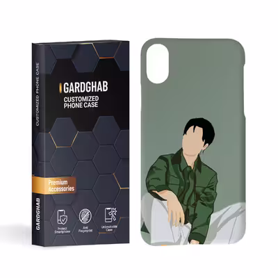 کاور گارد قاب مدل پسرانه مناسب برای گوشی موبایل اپل iphone x xs