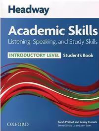 Headway Academic Skills Introductory Listening Speaking and Study Skills  QR
