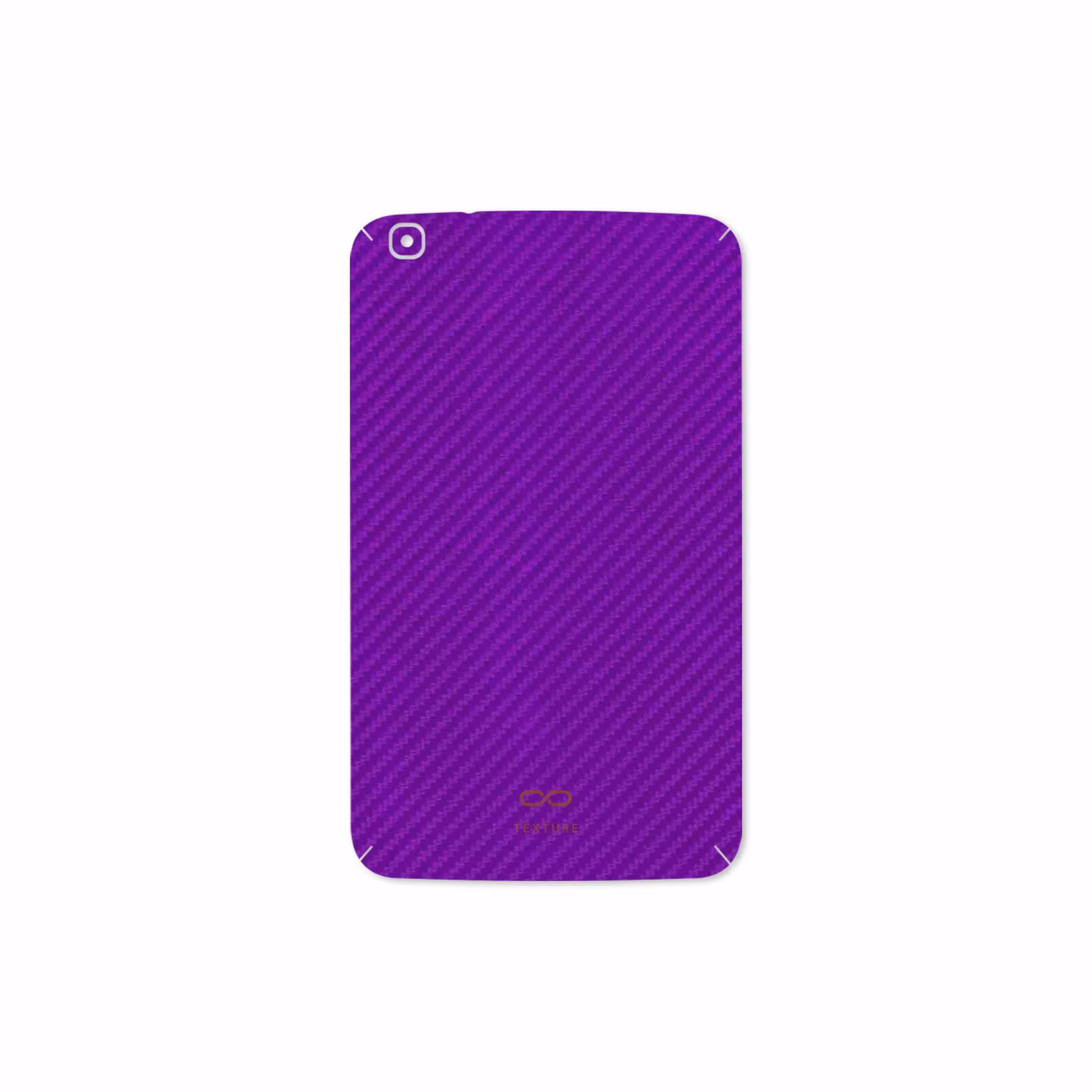 برچسب پوششی ماهوت مدل Purple-Fiber مناسب برای تبلت سامسونگ Galaxy Tab 3 8.0 2013 T315